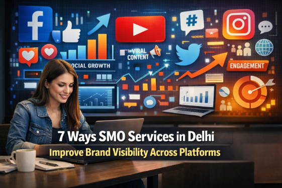 7 Ways SMO Services in Delhi Improve Brand Visibility Across Platforms